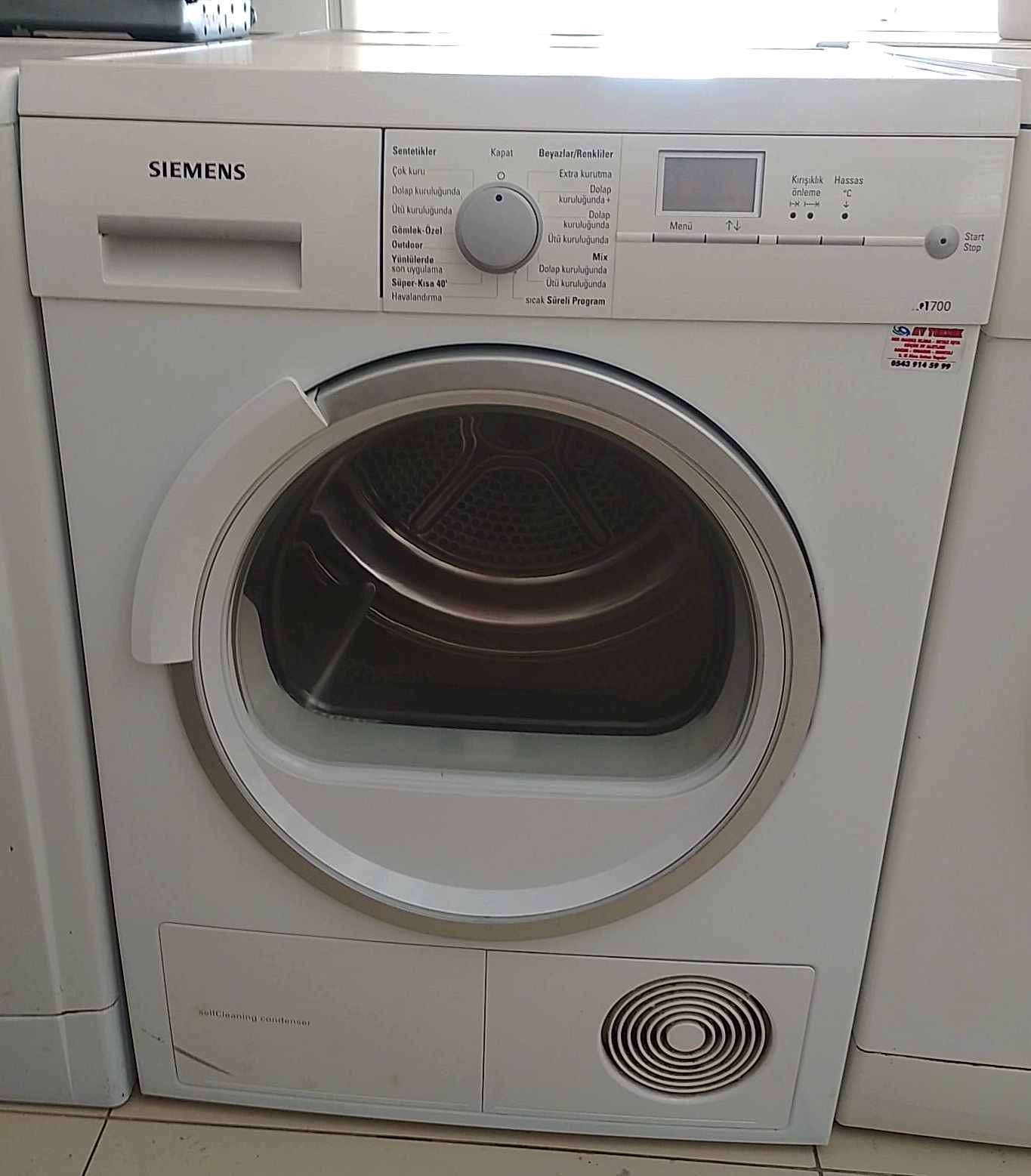 Siemens Kurutma Makinesi