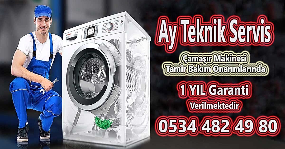 Çamaşır makinesi tamir ve servis hizmetinde 1 yıl garanti sunmaktayız